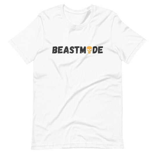 Beastmode White Tee (Unisex)
